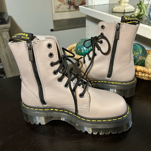 Dr. Martens Jadon lll Piza Leather Lace Up Boots Size 9 - Picture 10 of 14